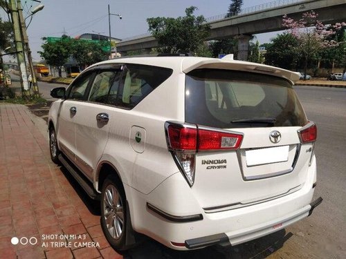 Used 2019 Toyota Innova Crysta MT for sale in Bangalore 