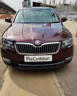 Skoda Superb Elegance 2.0 TDI CR 2014 AT for sale in Bangalore 