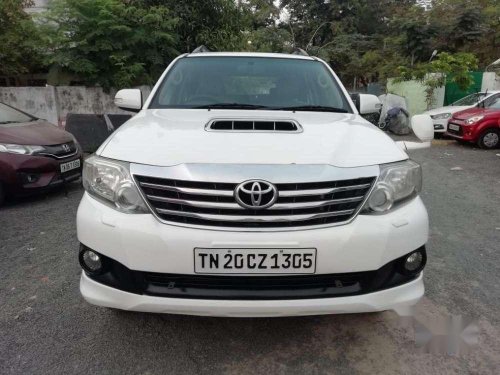 Used Toyota Fortuner 2012 MT for sale in Chennai 