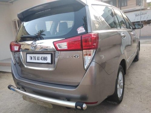 Used Toyota Innova Crysta 2016 MT for sale in Coimbatore 