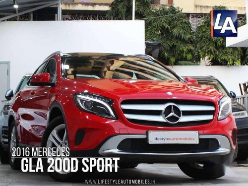 Used Mercedes Benz GLA Class 2016 AT for sale in Kolkata 