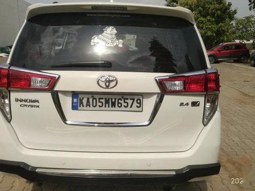 2017 Toyota Innova Crysta 2.4 VX MT for sale in Bangalore