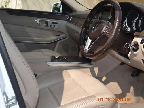 Used 2015 Mercedes Benz E Class AT for sale in Hyderabad 