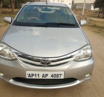 Used 2012 Toyota Platinum Etios MT for sale in Hyderabad