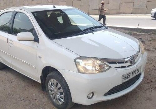 Used Toyota Platinum Etios G 2011 MT for sale in Faridabad 