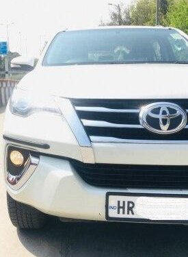 Used 2017 Toyota Fortuner AT for sale in New Delhi 