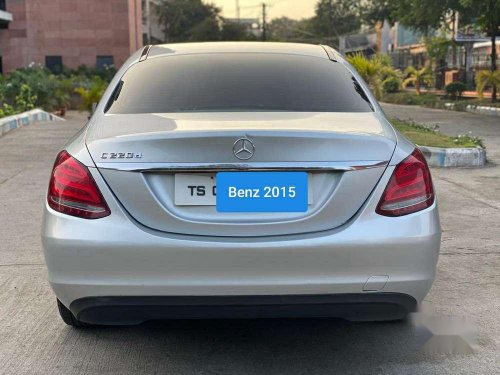 Used 2015 Mercedes Benz C-Class 220 AT for sale in Hyderabad