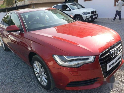 Used Audi A6 2013 AT for sale in Hyderabad 