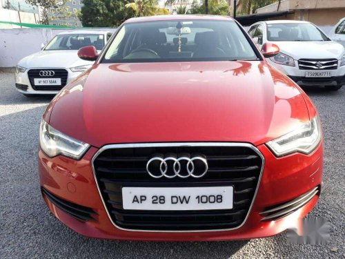 Used Audi A6 2013 AT for sale in Hyderabad 