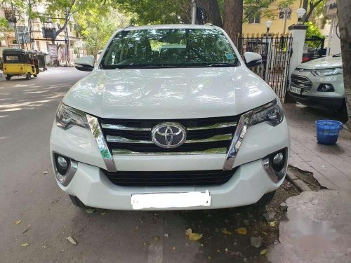 Used 2017 Toyota Fortuner MT for sale in Chennai 