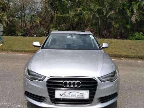 Used Audi A6 2.0 TDI 2013 AT for sale in Hyderabad 