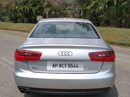 Used Audi A6 2.0 TDI 2013 AT for sale in Hyderabad 