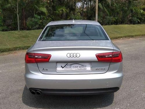 Used Audi A6 2.0 TDI 2013 AT for sale in Hyderabad 