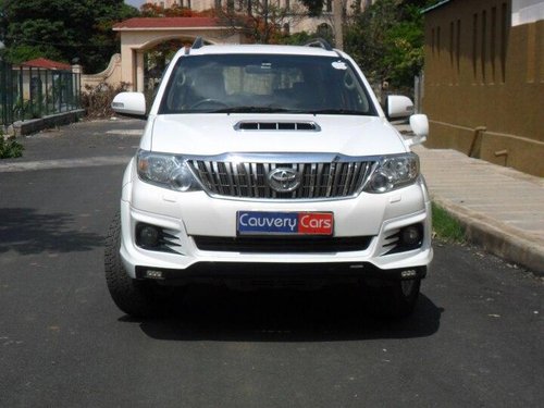 Used Toyota Fortuner 2012 MT for sale in Bangalore 