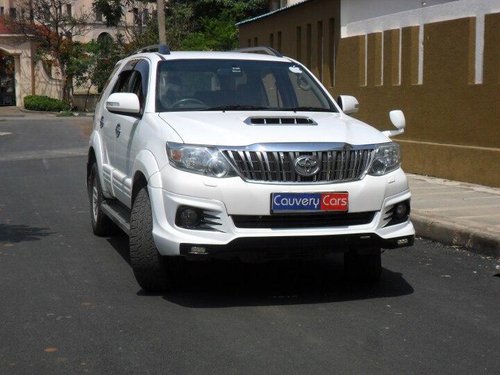 Used Toyota Fortuner 2012 MT for sale in Bangalore 