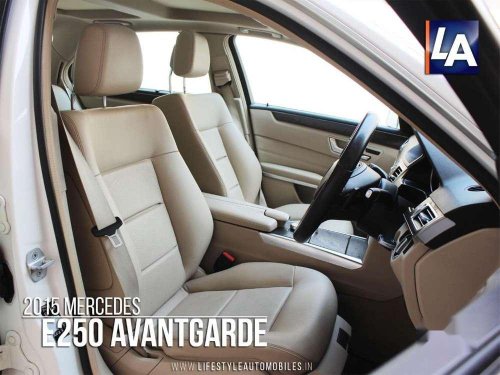 2015 Mercedes Benz E Class AT for sale in Kolkata