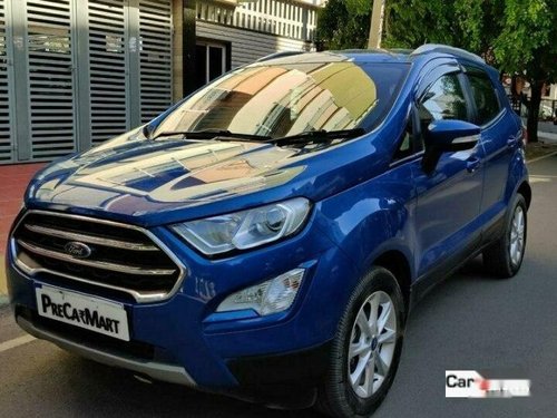 Ford EcoSport 1.5 Petrol Titanium 2018 MT for sale in Bangalore