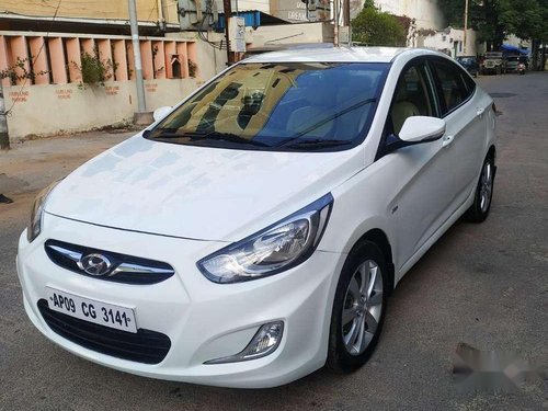 Used Hyundai Fluidic Verna 2011 MT for sale in Hyderabad