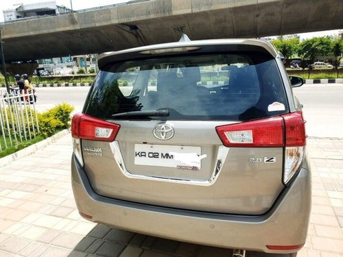 Used 2017 Toyota Innova Crysta AT for sale in Bangalore 