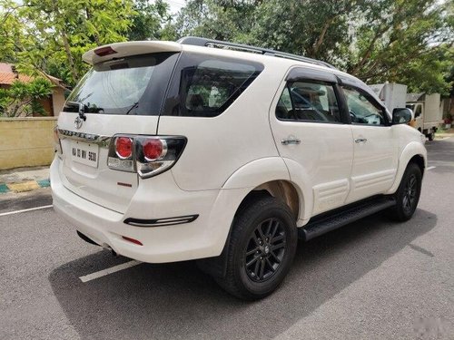 Used Toyota Fortuner 2015 AT for sale in Bangalore 