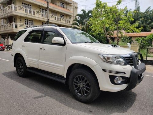 Used Toyota Fortuner 2015 AT for sale in Bangalore 