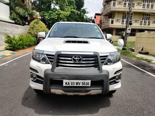 Used Toyota Fortuner 2015 AT for sale in Bangalore 