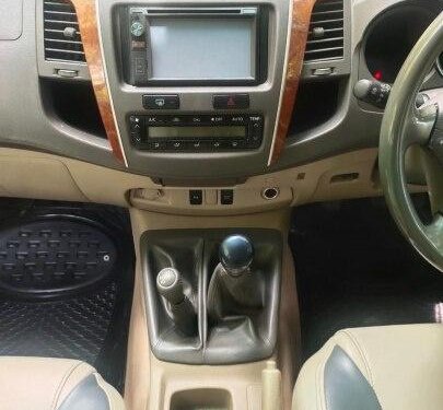 Used Toyota Fortuner 2010 MT for sale in Bangalore 