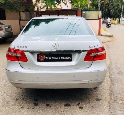 2010 Mercedes Benz E Class AT for sale in Bangalore