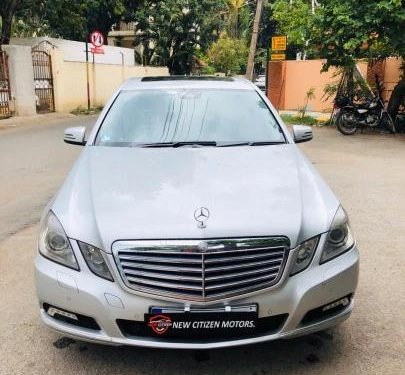 2010 Mercedes Benz E Class AT for sale in Bangalore