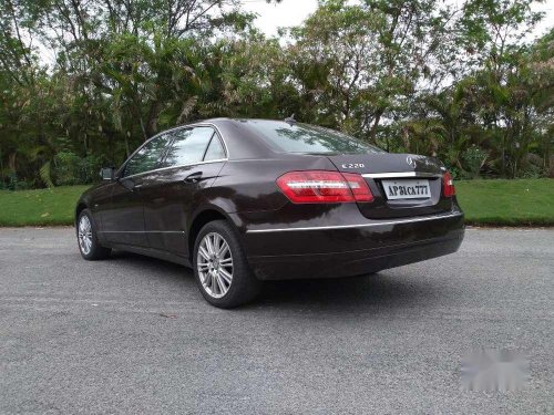 2012 Mercedes Benz E Class AT for sale in Hyderabad