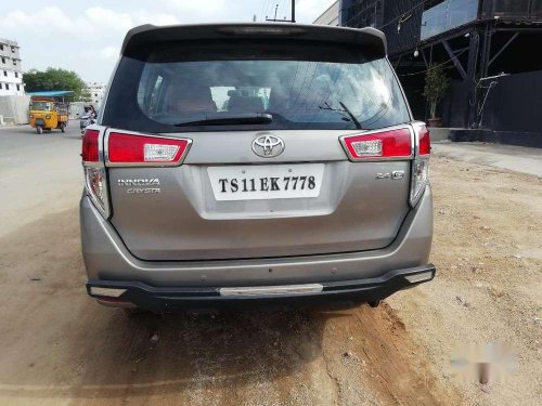 2017 Toyota Innova Crysta MT for sale in Hyderabad