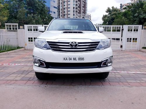 Used 2013 Toyota Fortuner 4x4 MT for sale in Bangalore