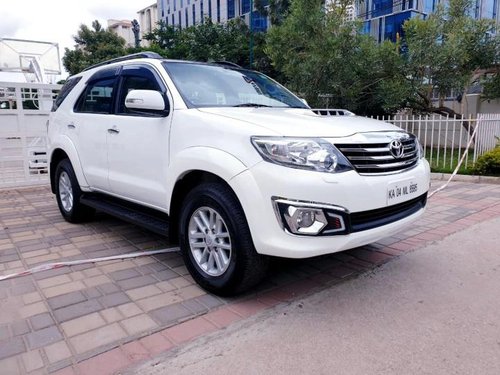 Used 2013 Toyota Fortuner 4x4 MT for sale in Bangalore