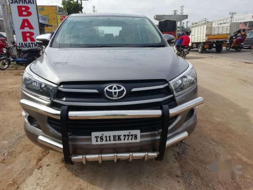 2017 Toyota Innova Crysta MT for sale in Hyderabad