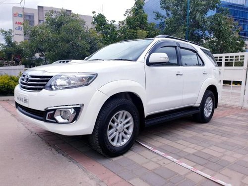 Used 2013 Toyota Fortuner 4x4 MT for sale in Bangalore