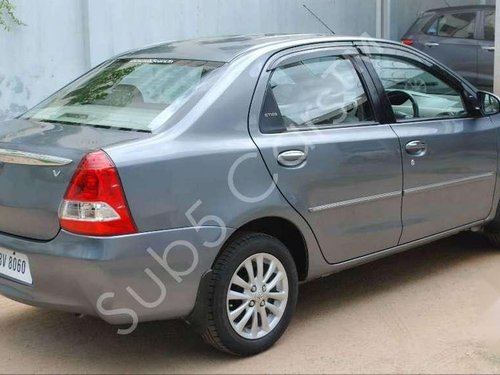 Toyota Etios V, 2013, Petrol MT for sale in Hyderabad