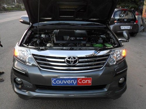 2012 Toyota Fortuner 4x4 MT for sale in Bangalore