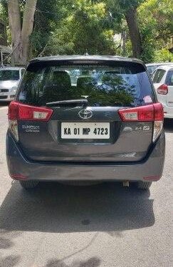 2017 Toyota Innova Crysta 2.4 ZX MT for sale in Bangalore