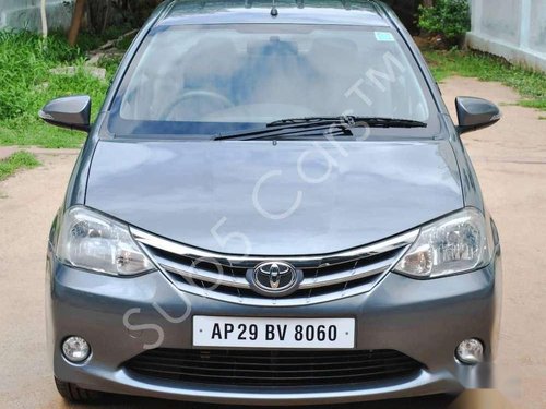 Toyota Etios V, 2013, Petrol MT for sale in Hyderabad