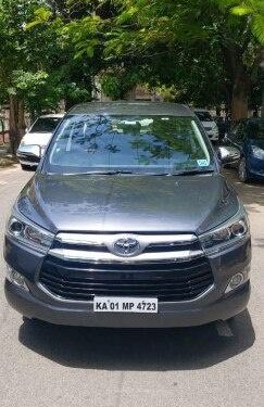 2017 Toyota Innova Crysta 2.4 ZX MT for sale in Bangalore