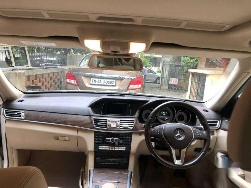 2014 Mercedes Benz E Class AT for sale in Chennai 