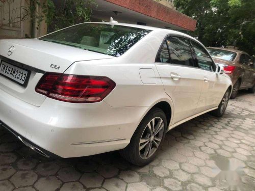 2014 Mercedes Benz E Class AT for sale in Chennai 