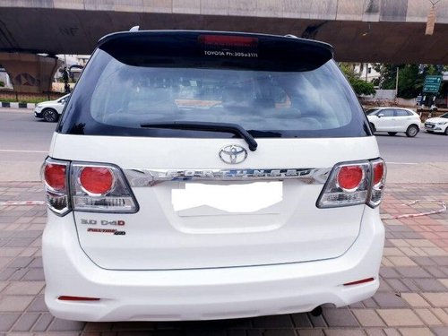 Used 2013 Toyota Fortuner 4x4 MT in Bangalore