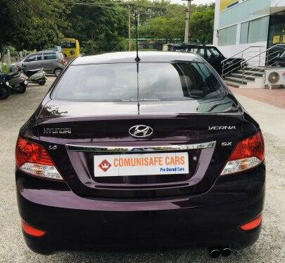 Hyundai Verna 1.6 SX 2012 MT for sale in Bangalore
