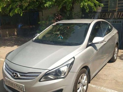 Hyundai Fluidic Verna 2016 MT for sale in Hyderabad