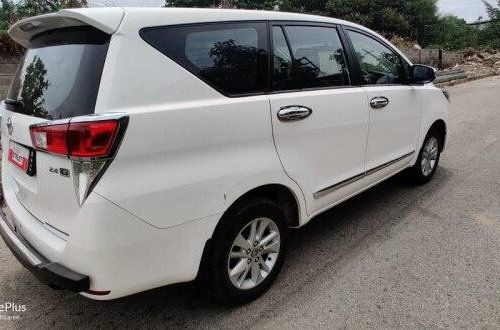 Used Toyota Innova Crysta 2017 MT for sale in Bangalore