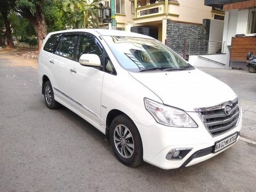 Used Toyota Innova 2015 MT for sale in Bangalore