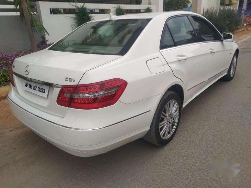 Used Mercedes-Benz E-Class 2011 AT for sale in Hyderabad 