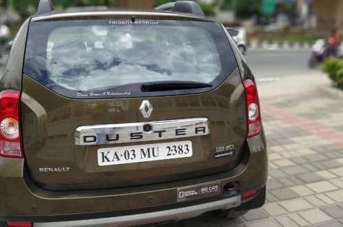 Used Renault Duster 2014 MT for sale in Bangalore