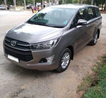 Used Toyota Innova Crysta 2017 MT for sale in Bangalore